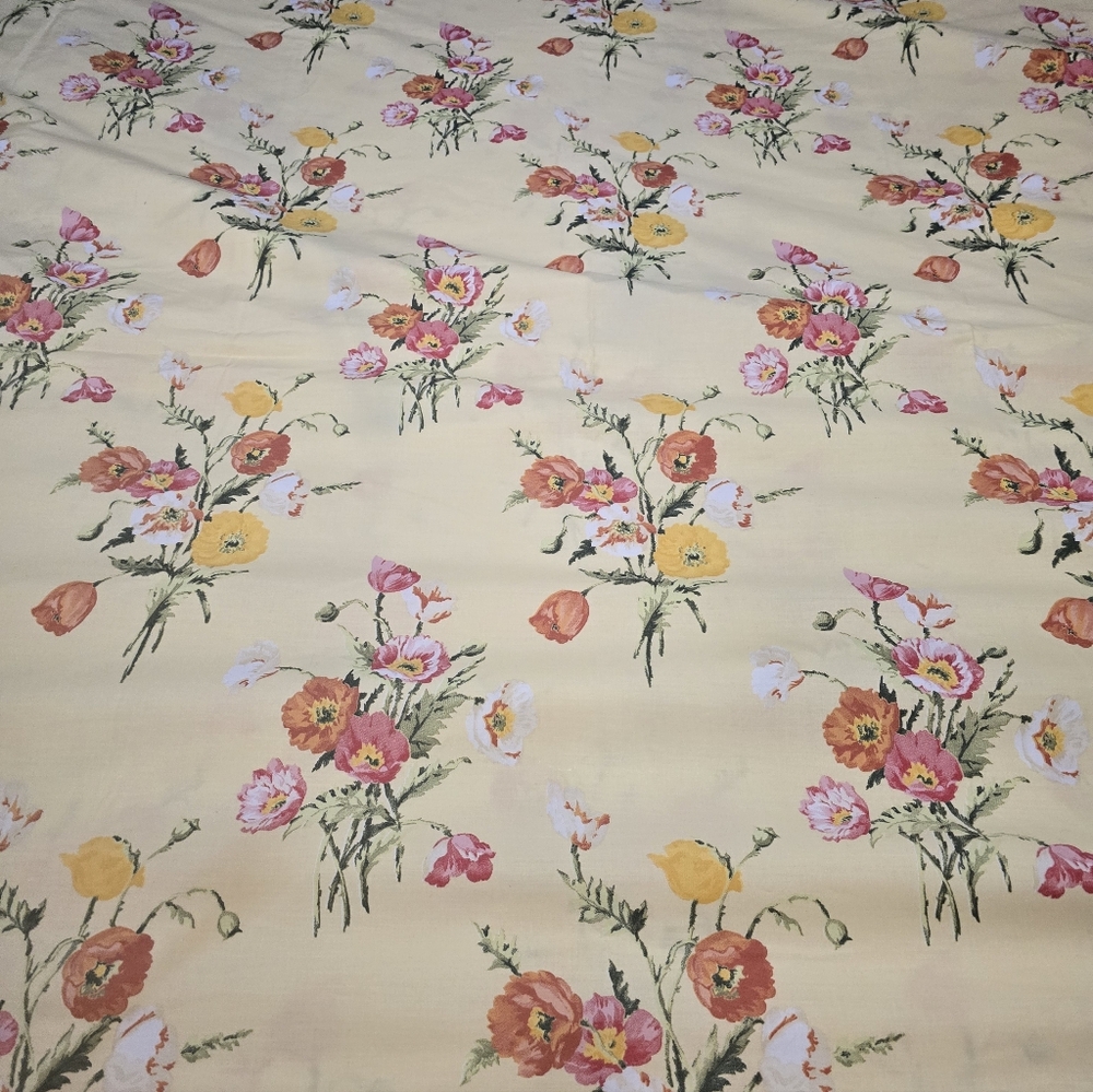 Pottery Barn "Poppies" or "Wildflower" Full Size Duvet Cover